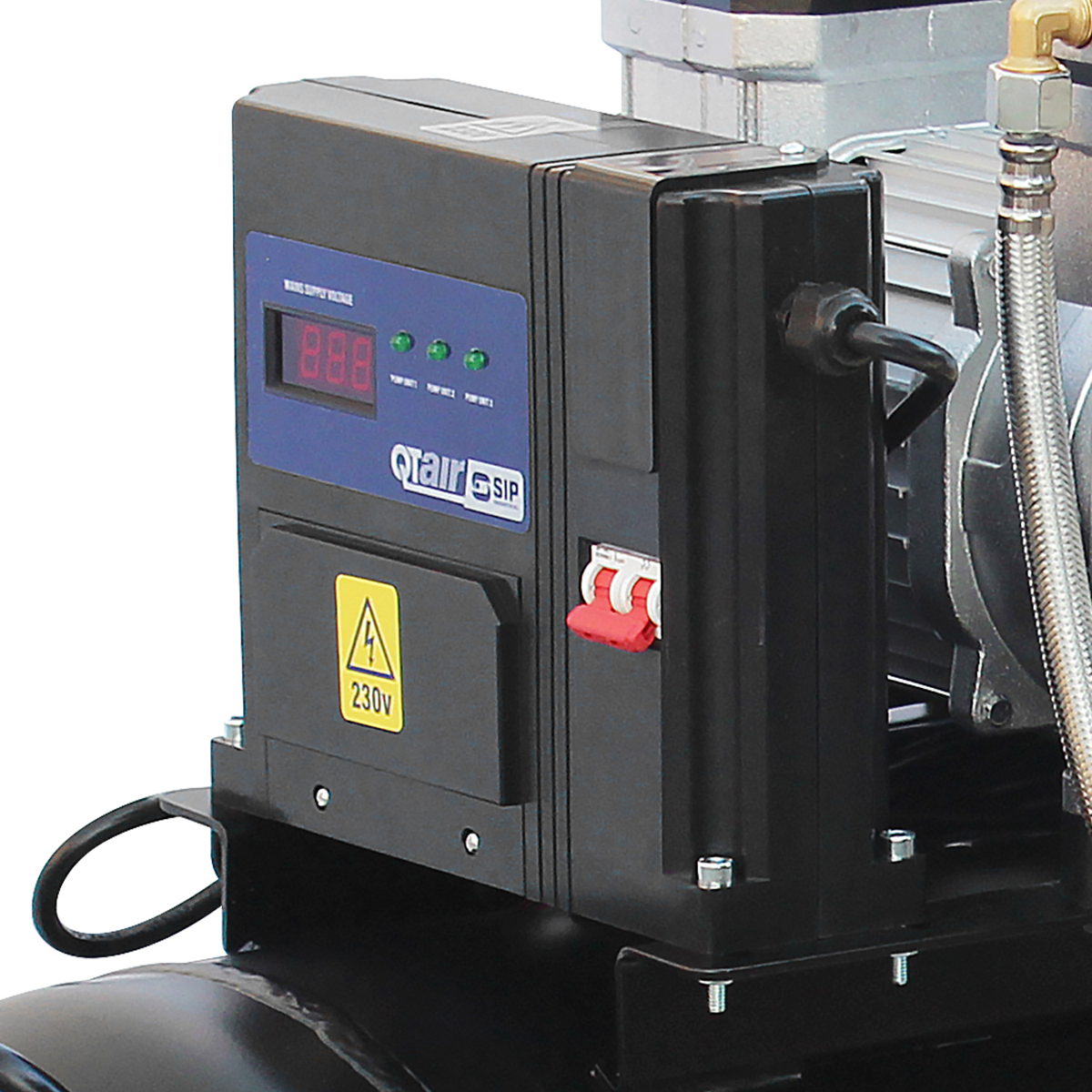 SIP QT AIR DD 4.5hp 200ltr Ultra Low Noise Oil-Free Direct Drive Compressor